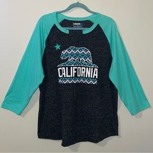 GUC Tony Hawk California Raglan Tee Sz. XL